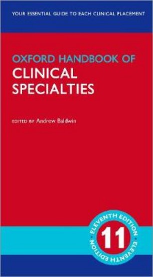 Picture of Oxford Handbook of Clinical Specialties 11ed