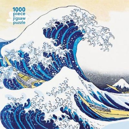 Picture of Adult Jigsaw Puzzle Hokusai: The Great Wave: 1000-piece Jigsaw Puzzles