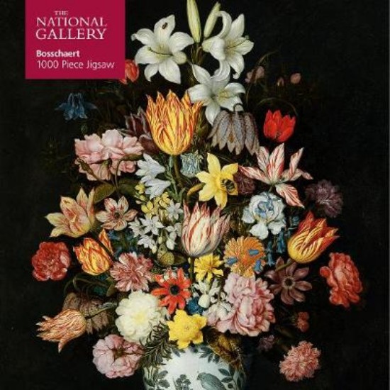 Picture of Adult Jigsaw Puzzle National Gallery Bosschaert the Elder: A Still Life of Flowers: 1000-piece Jigsaw Puzzles