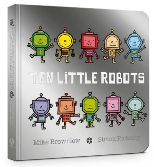 Picture of Ten Little Robots Board Book