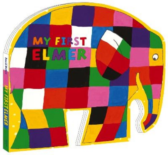 Picture of My First Elmer: Shaped Board Book