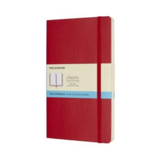 Picture of Moleskine Scrlet Red Lrg Dttd Ntbk Sft