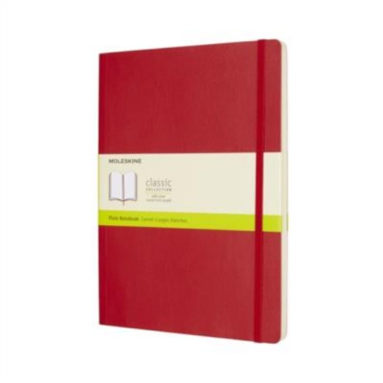 Picture of Moleskine Scrlet Red x Lrg Pln Ntbk Sft
