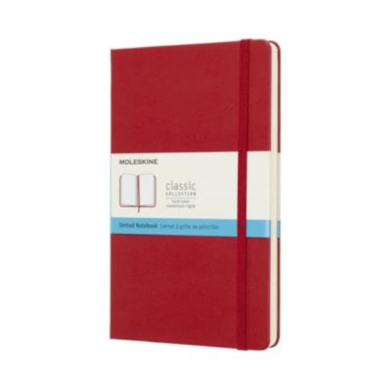 Picture of MOLESKINE NOTEBOOK LG DOT HARD S.RED