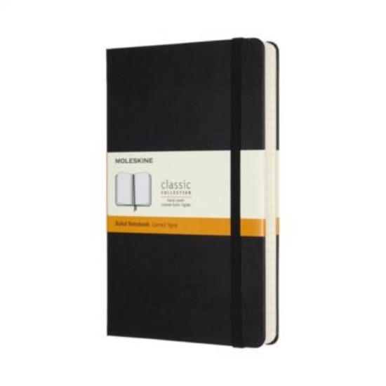Picture of MOLESKINE NOTEBOOK EXPANDED LG RUL BLK HARD