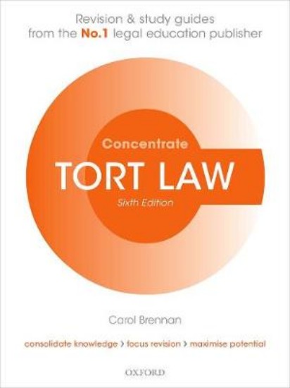 Picture of Tort Law Concentrate 6ed: Law Revision and Study Guide