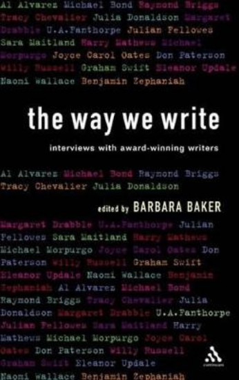 Picture of Way We Write: Interviews with Award-winning Writers