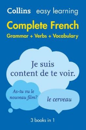 Picture of Easy Learning French Complete Grammar, Verbs and Vocabulary (3 books in 1): Trusted support for learning (Collins Easy Learning)