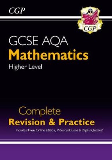 Picture of GCSE Maths AQA Complete Revision & Practice: Higher inc Online Ed, Videos & Quizzes