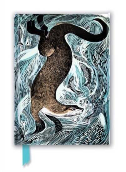 Picture of Angela Harding: Fishing Otter (Foiled Journal)