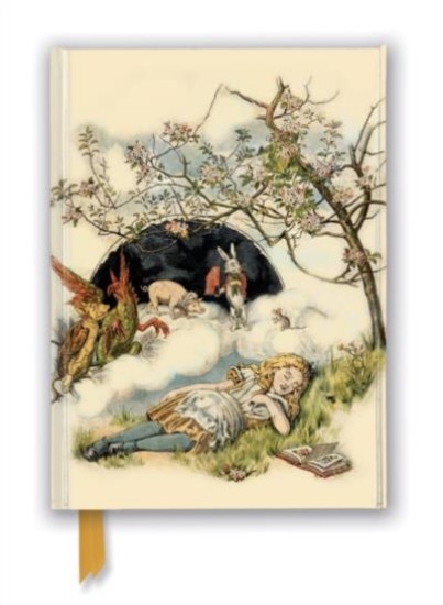 Picture of British Library: Alice Asleep, from Alice's Adventures in Wonderland (Foiled Journal)