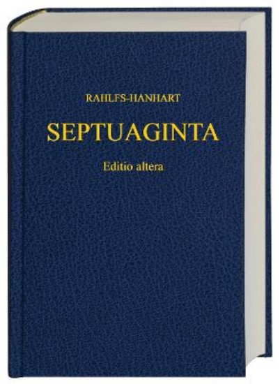 Picture of Septuaginta, Revised Edition: Septuagint (Old Testament in Greek)