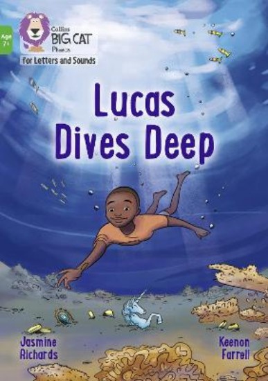 Picture of Collins Big Cat Phonics for Letters and Sounds - Age 7+ - Lucas Dives Deep: Band 05/Green