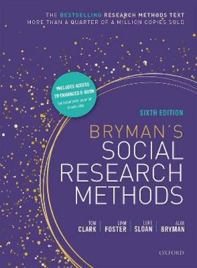 Picture of Bryman's Social Research Methods 6th Rev Ed
