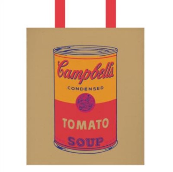 Picture of Andy Warhol Campbell's Soup Tote Bag