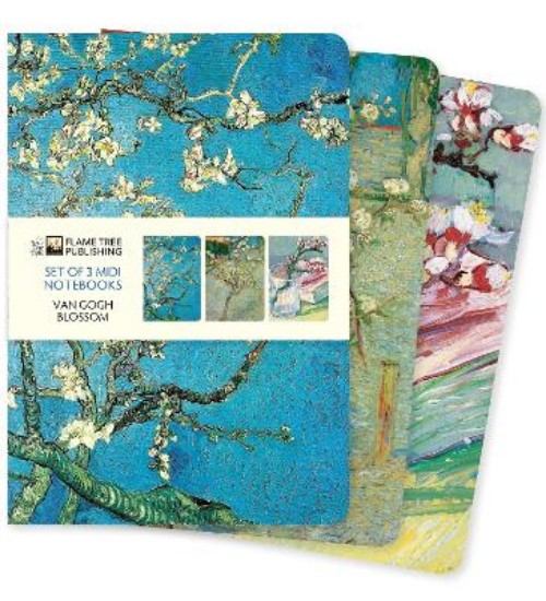 Picture of Vincent van Gogh: Blossom Set of 3 Midi Notebooks