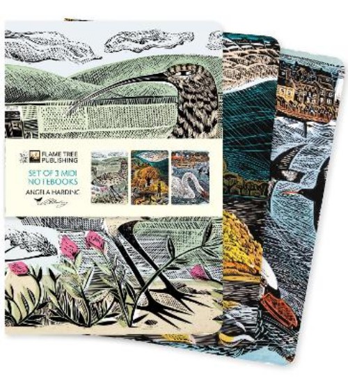 Picture of Angela Harding: Wildlife Set of 3 Midi Notebooks