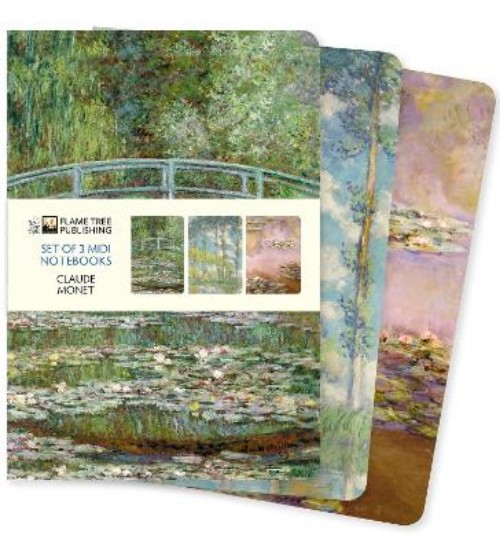 Picture of Claude Monet Set of 3 Midi Notebooks