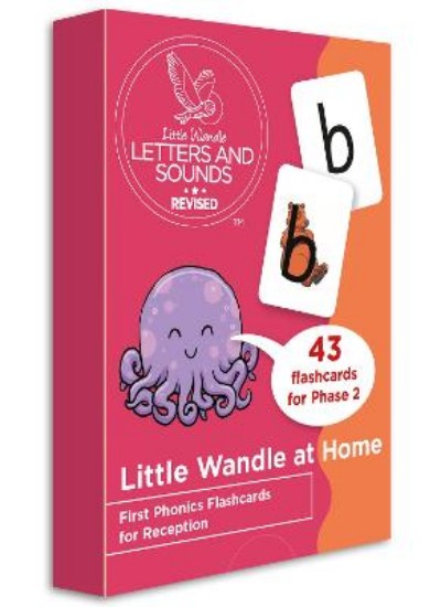 Picture of Little Wandle at Home First Phonics Flashcards for Reception (Big Cat Phonics for Little Wandle Letters and Sounds Revised)