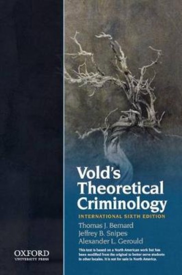 Picture of Vold's Theoretical Criminology 6ed