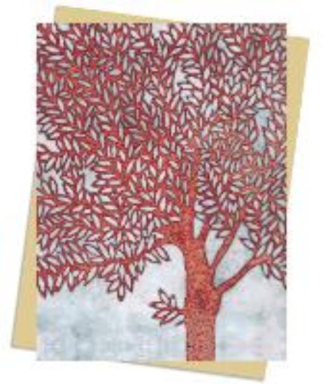 Picture of Greetings Card: Copper Foil Tree