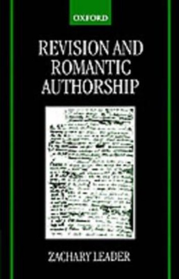 Picture of Revision and Romantic Authorship