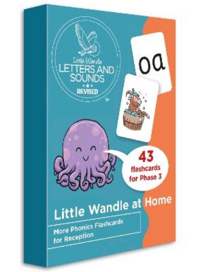 Picture of Little Wandle at Home More Phonics Flashcards for Reception (Big Cat Phonics for Little Wandle Letters and Sounds Revised)