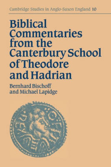 Picture of Biblical Commentaries from the Canterbury School of Theodore and Hadrian