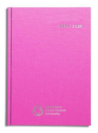 Picture of CCCU Academic A4 Page a Day Diary - Pink
