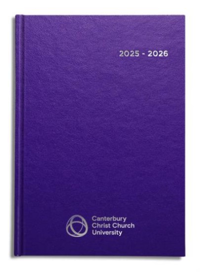 Picture of CCCU Academic A4 Week to View Diary - Purple