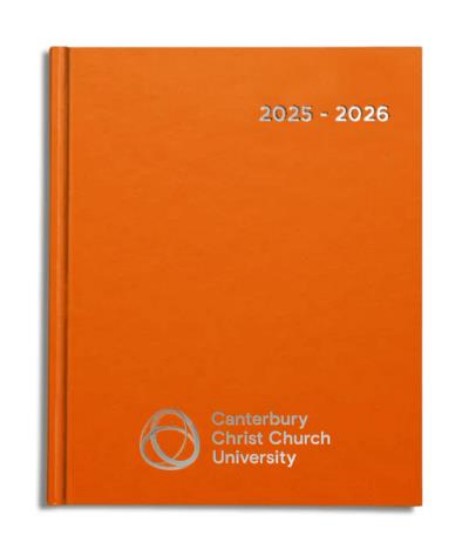 Picture of CCCU Academic A5+ Page a Day Diary - Orange