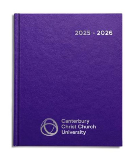 Picture of CCCU Academic A5+ Page a Day Diary - Purple