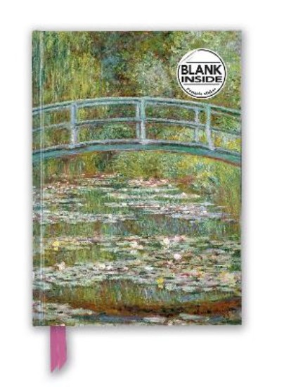 Picture of Claude Monet: Bridge over a Pond of Water Lilies (Foiled Blank Journal)