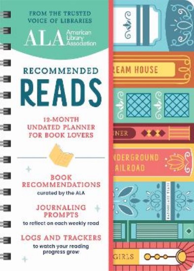 Picture of American Library Association Recommended Reads and Undated Planner: A 12-Month Book Log and Undated Planner with Weekly Reads, Book Trackers, and More!