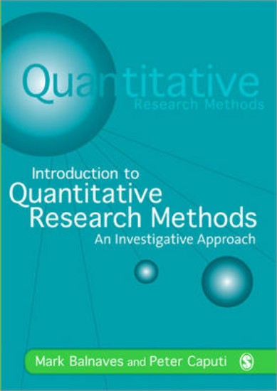 Picture of Introduction to Quantitative Research Methods: An Investigative Approach