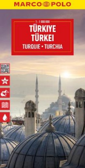 Picture of Turkey / Turkiye Marco Polo Map