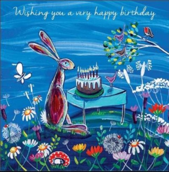 Picture of Greetings Card: Wishing You A Very Happy Birthday