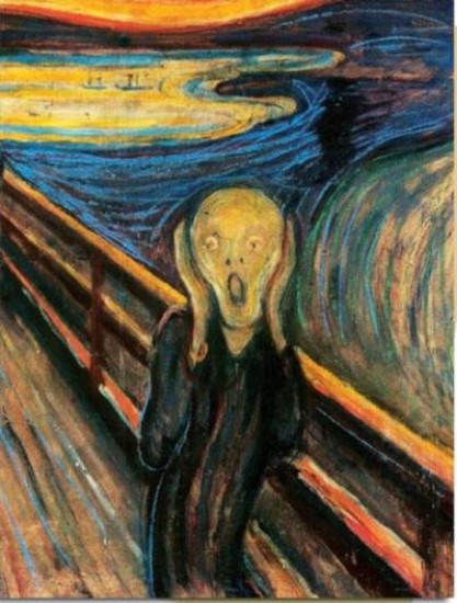 Picture of Greetings Card: Munch The Scream