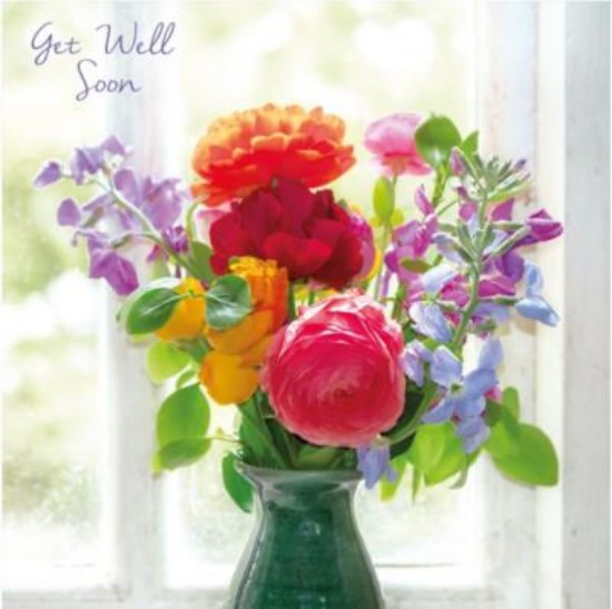 Picture of Greetings Card: Get Well Soon