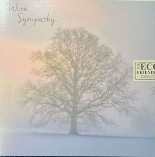 Picture of Greetings Card: With Sympathy