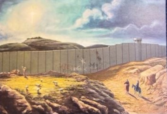 Picture of Xmas Greetings Card: Mary & Joseph