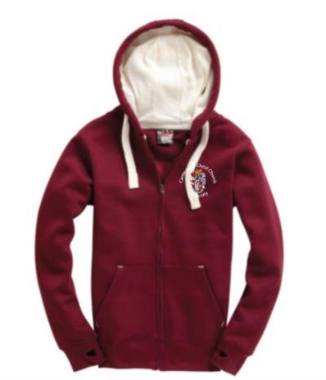 Picture of Premium Hoody Burgundy L