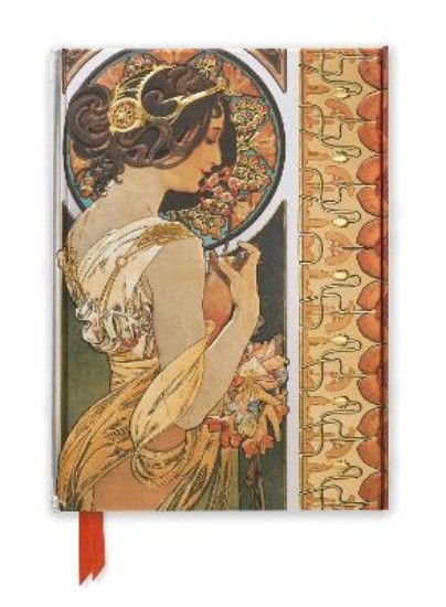 Picture of Mucha: Cowslip and Documents Decoratifs (Foiled Journal)