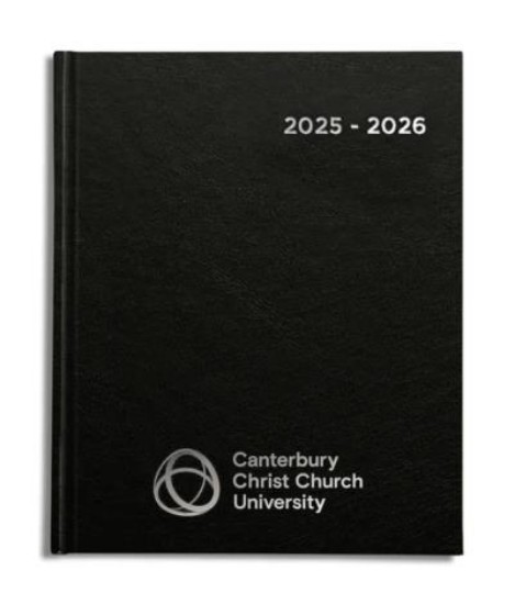 Picture of CCCU Academic A5+ Week to View Diary - Black
