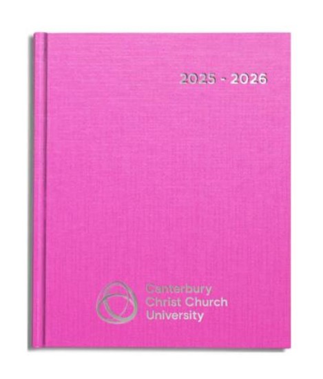 Picture of CCCU Academic A5+ Week to View Diary - Pink