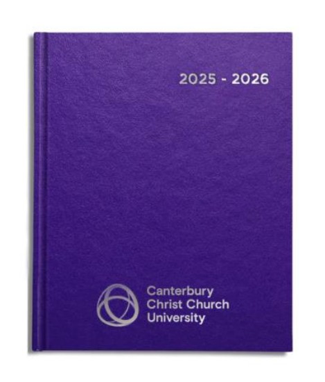 Picture of CCCU Academic A5+ Week to View Diary - Purple