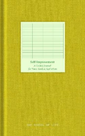 Picture of Self-Improvement Journal: A guided journal for vows, goals, and aspirations