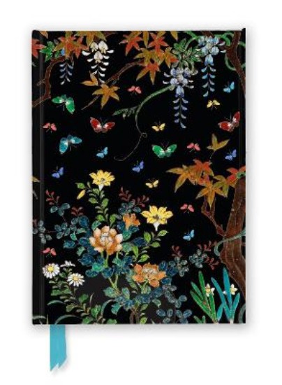 Picture of Ashmolean Museum: Cloisonne Casket with Flowers and Butterflies (Foiled Journal)
