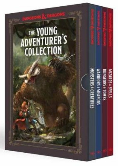 Picture of The Young Adventurer's Collection: Monsters and Creatures, Warriors and Weapons, Dungeons and Tombs, Wizards and Spells: Dungeons and Dragons 4-Book Boxed Set