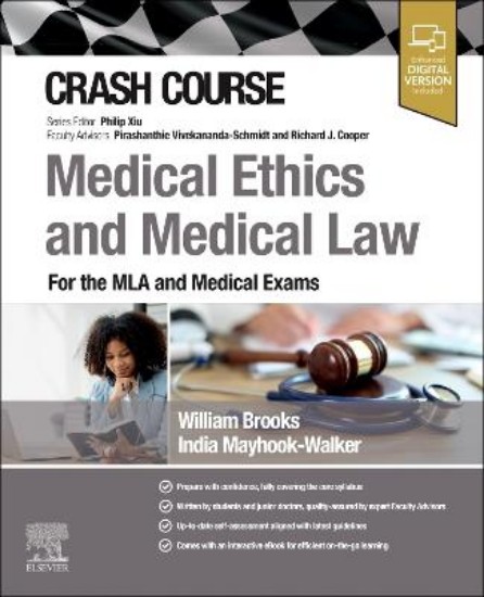 Picture of Crash Course Medical Ethics and Medical Law: For the MLA and Medical Exams